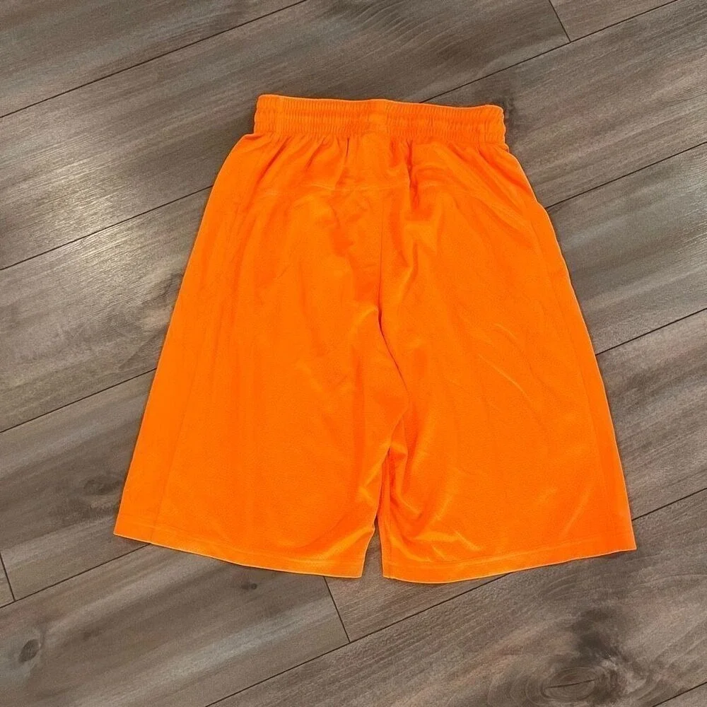 Air Jordan Orange Athletic‎ Workout Shorts Men Small Bin O-0